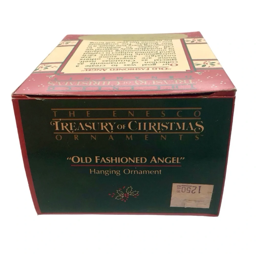 Enesco 1988 “Old Fashioned Angel” Christmas Ornament